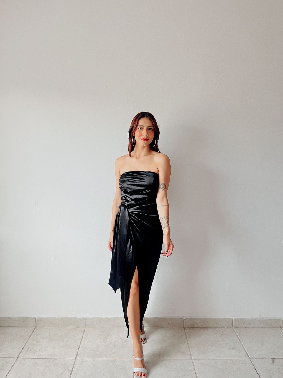 Vestido de noche negro