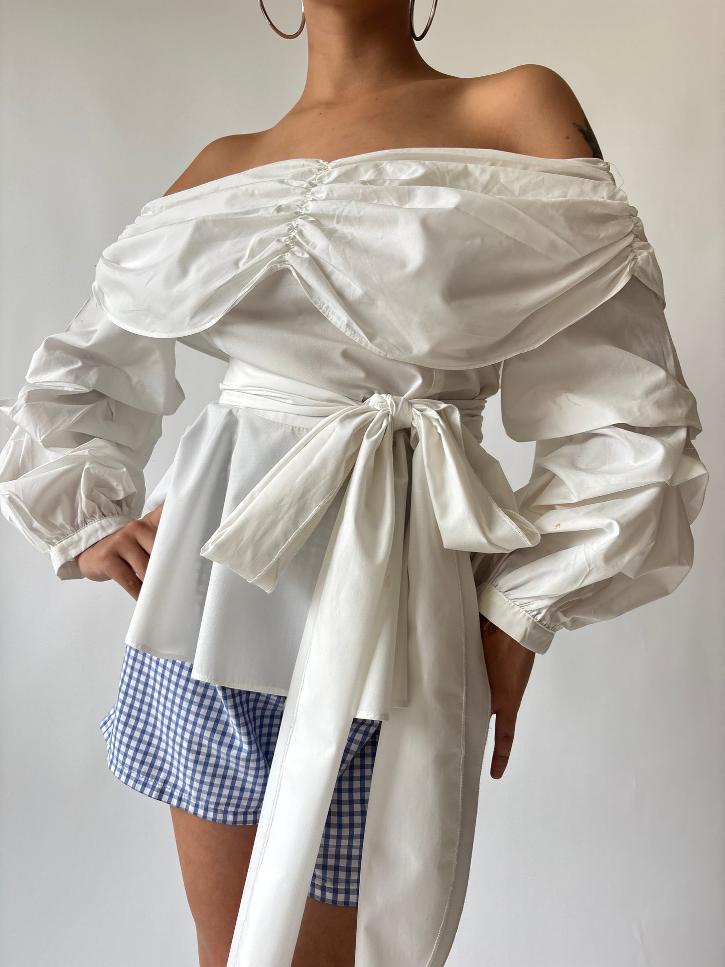 Maxi camisa blanca