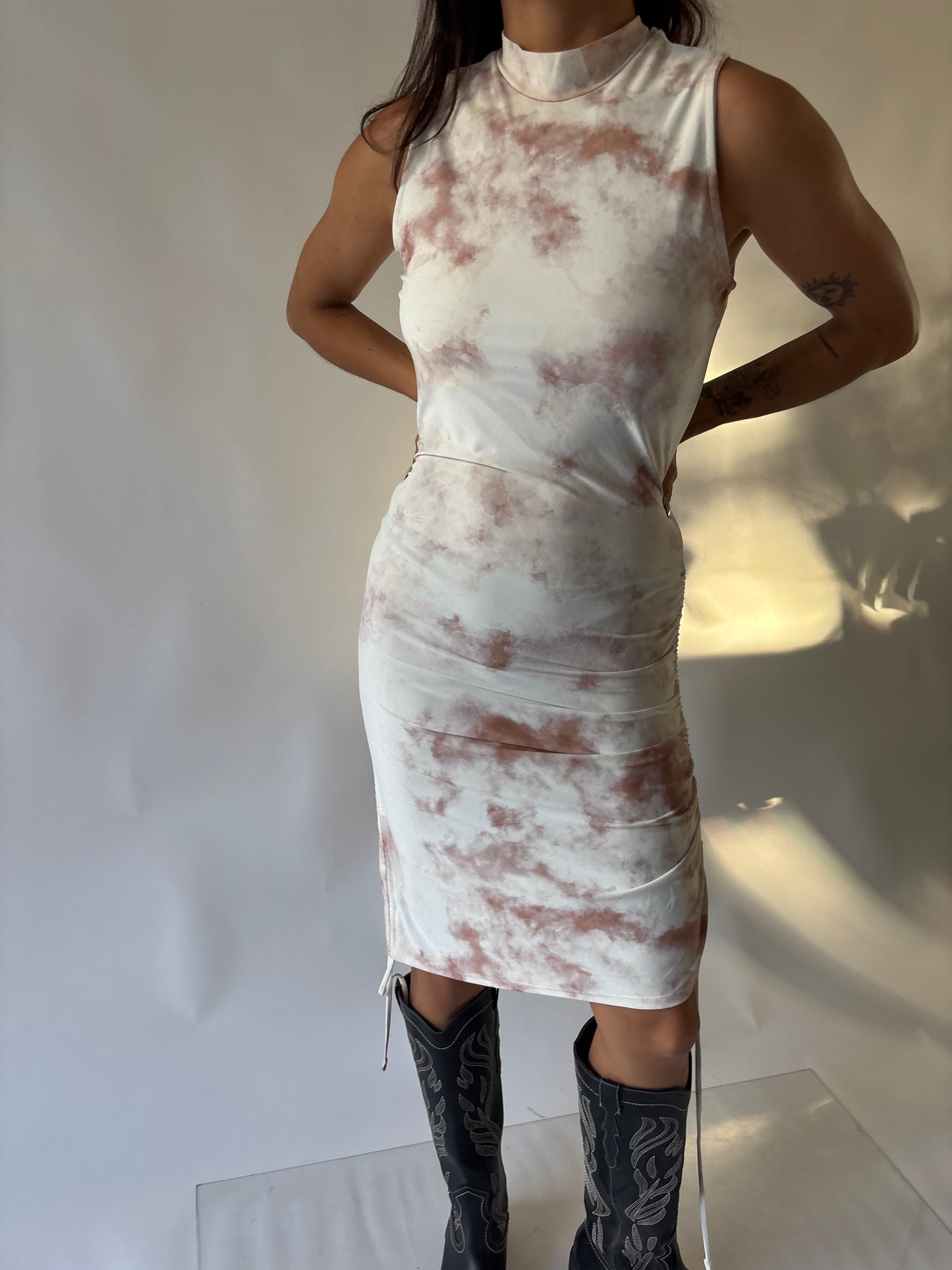 Vestido tie dye