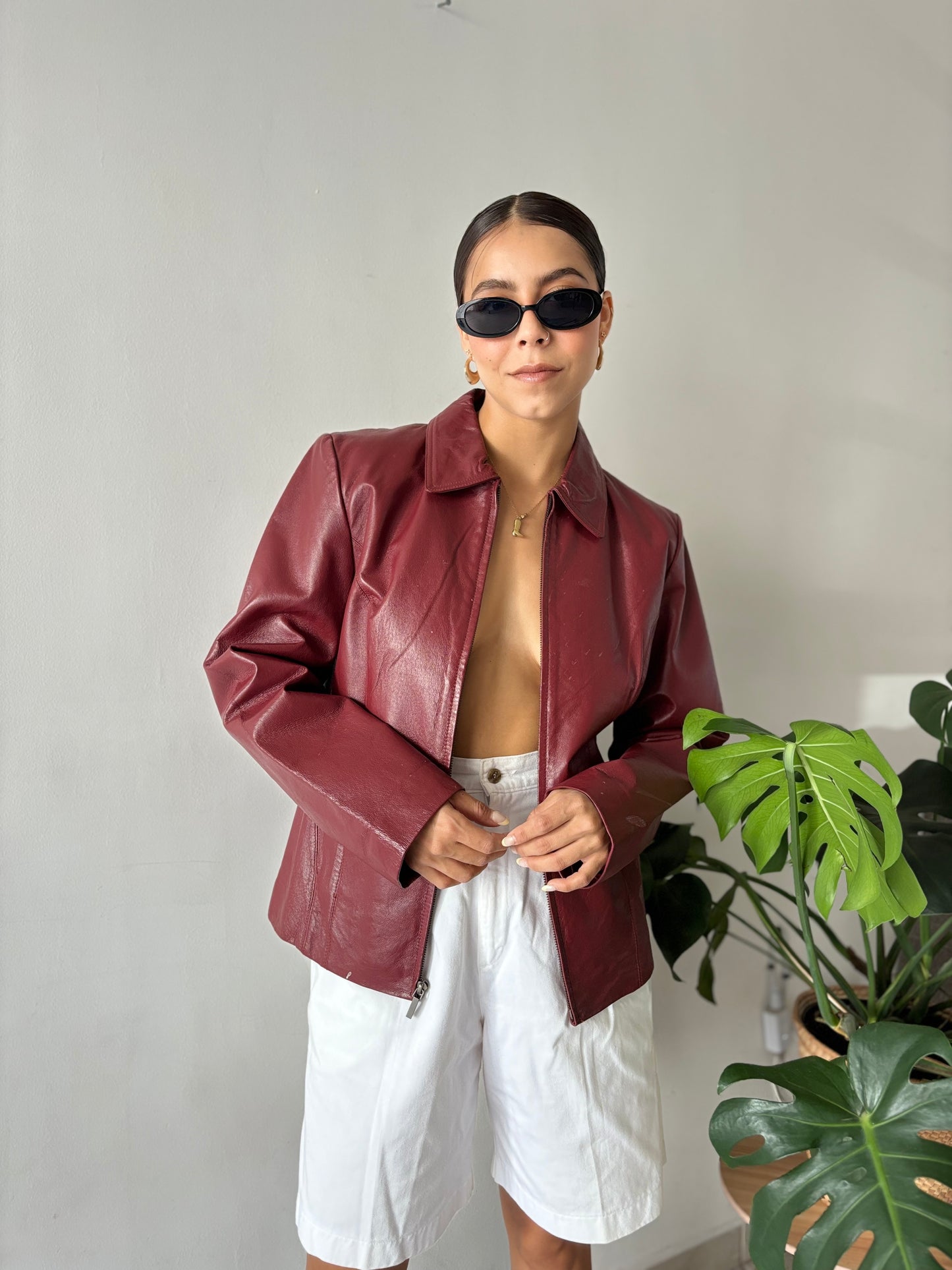 Cherry Bomber Jacket