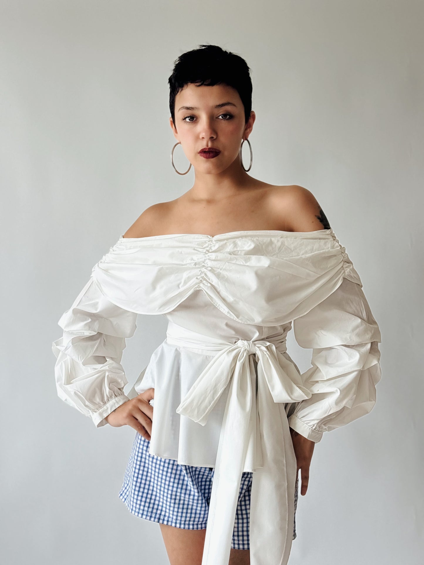 Maxi camisa blanca