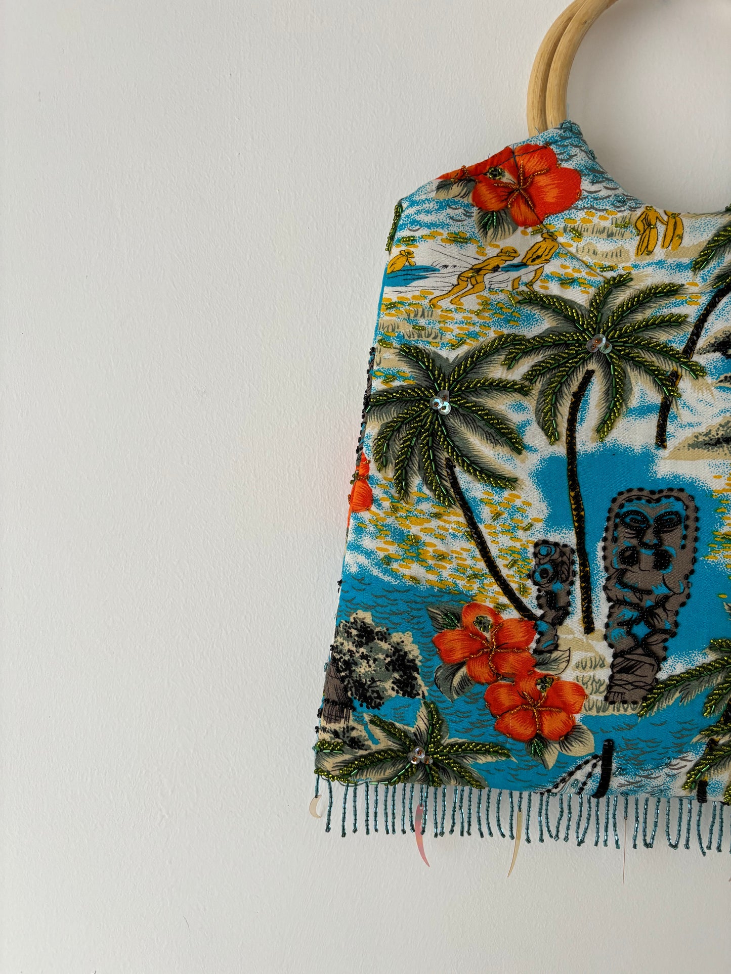 Bolsa tropical vintage