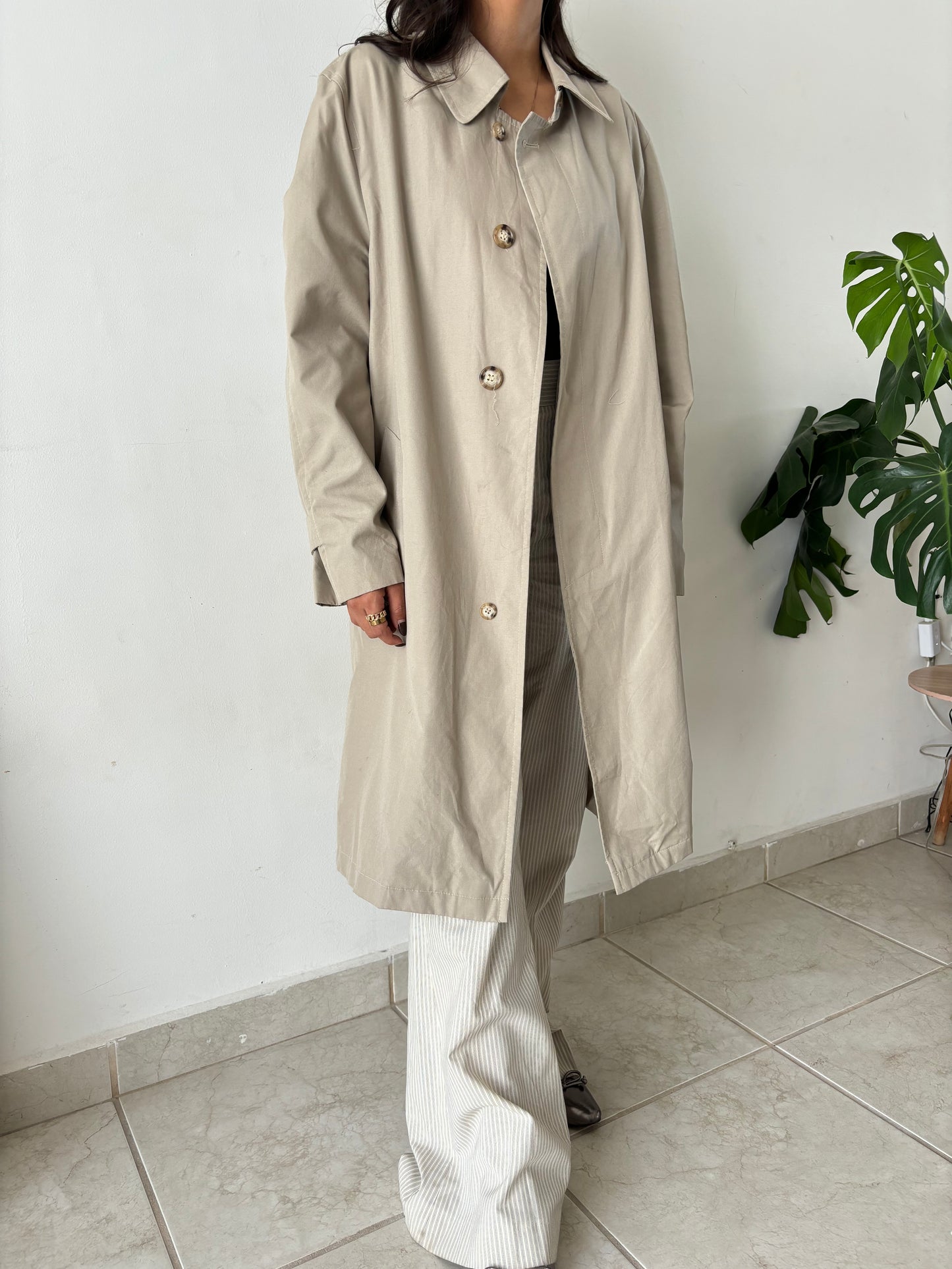 Gabardina vintage