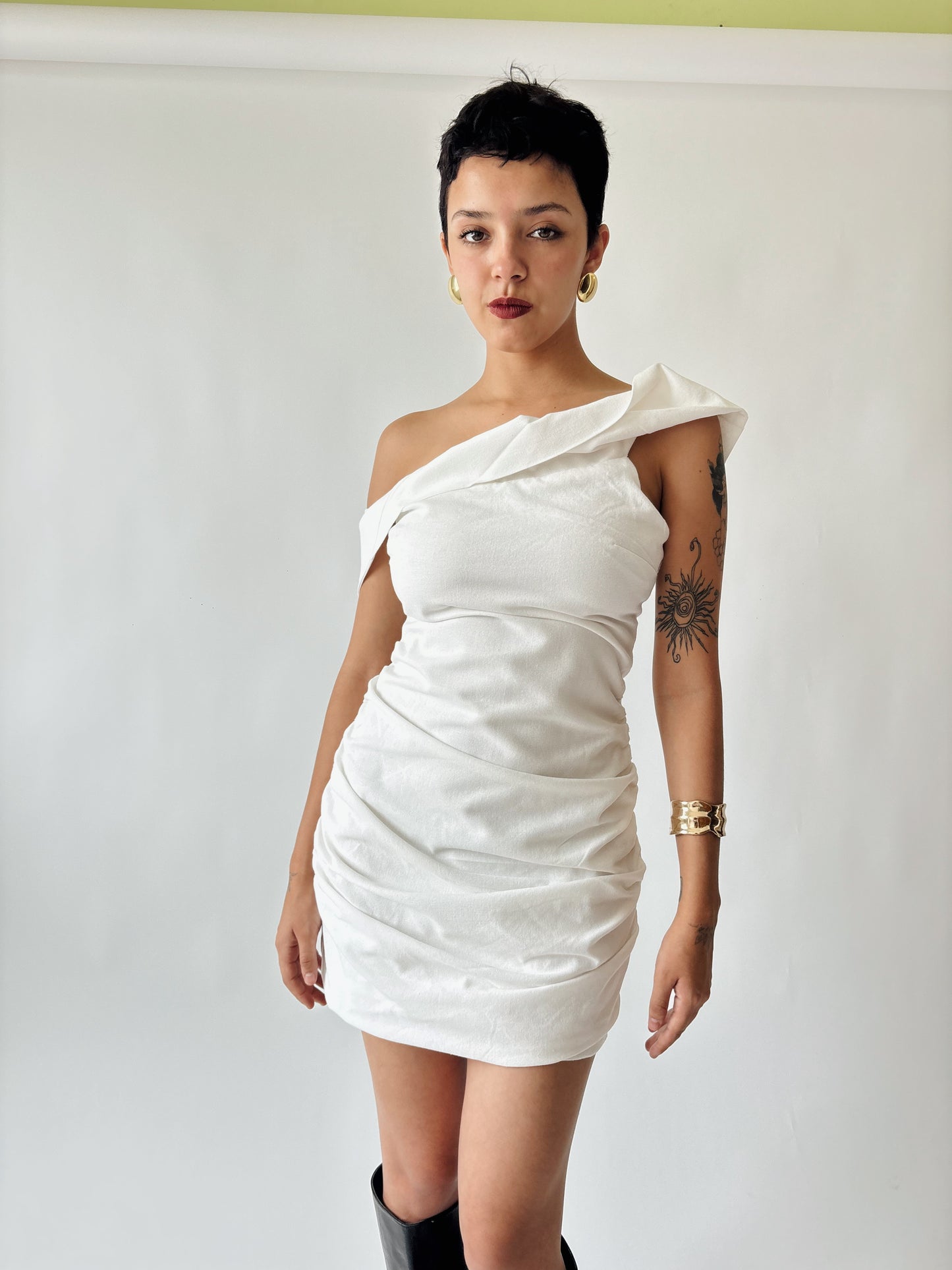 Mini dress white