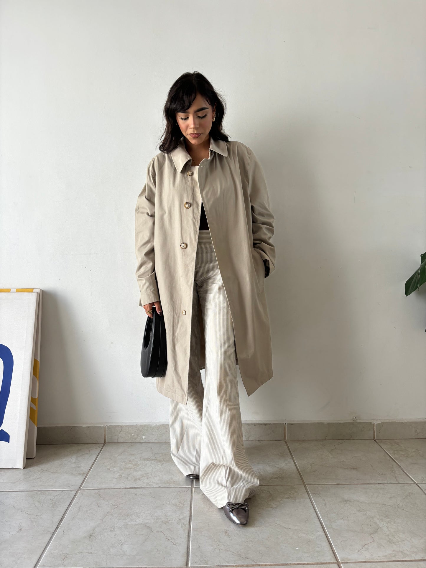 Gabardina vintage