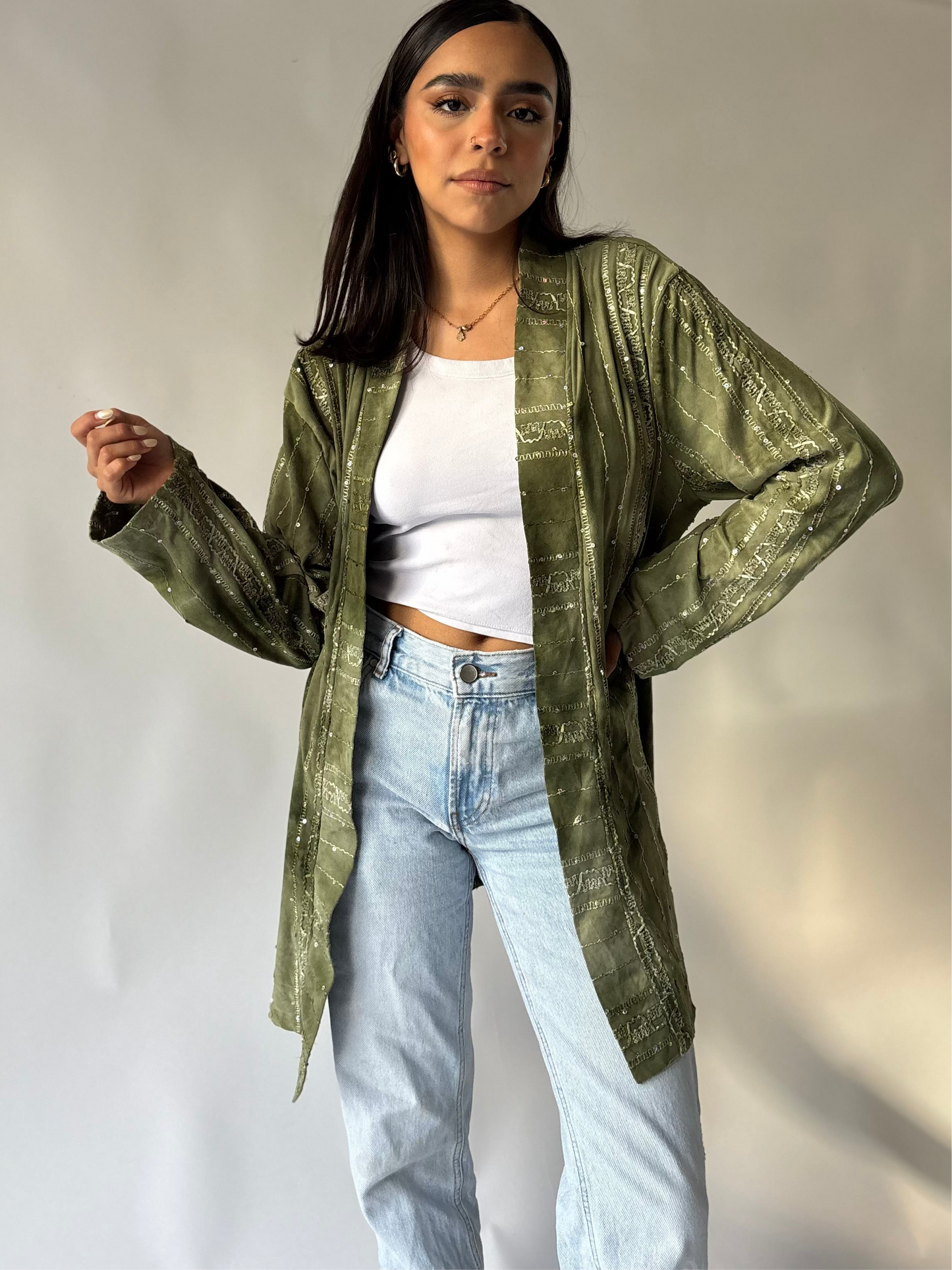 Kimono green