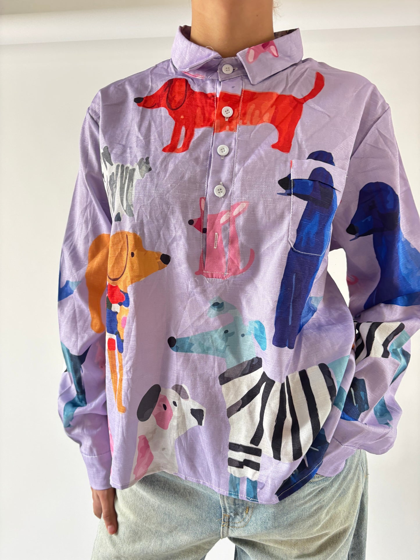 Blusa perritos