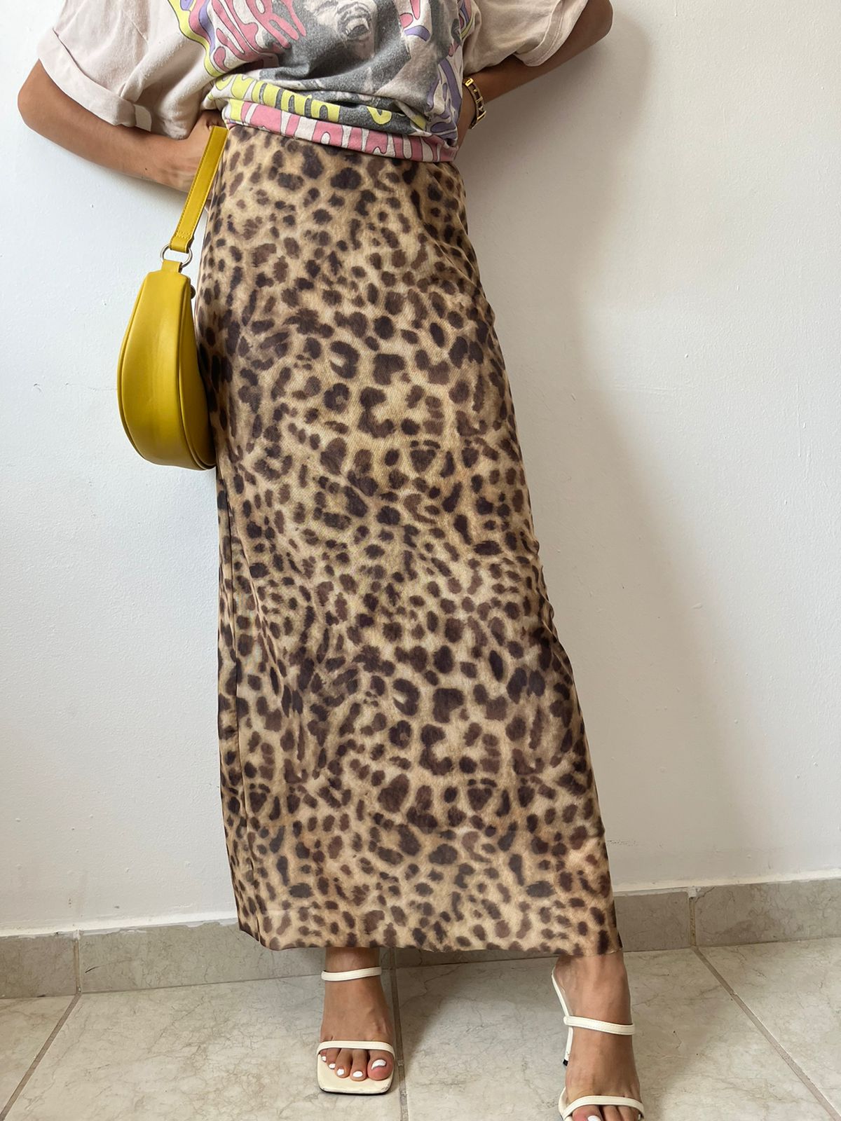 Falda animal print