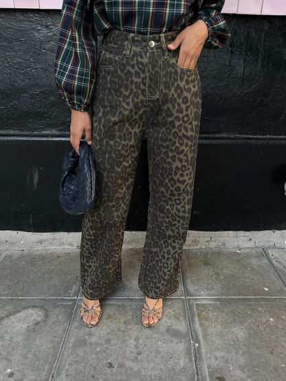 Jeans animal print