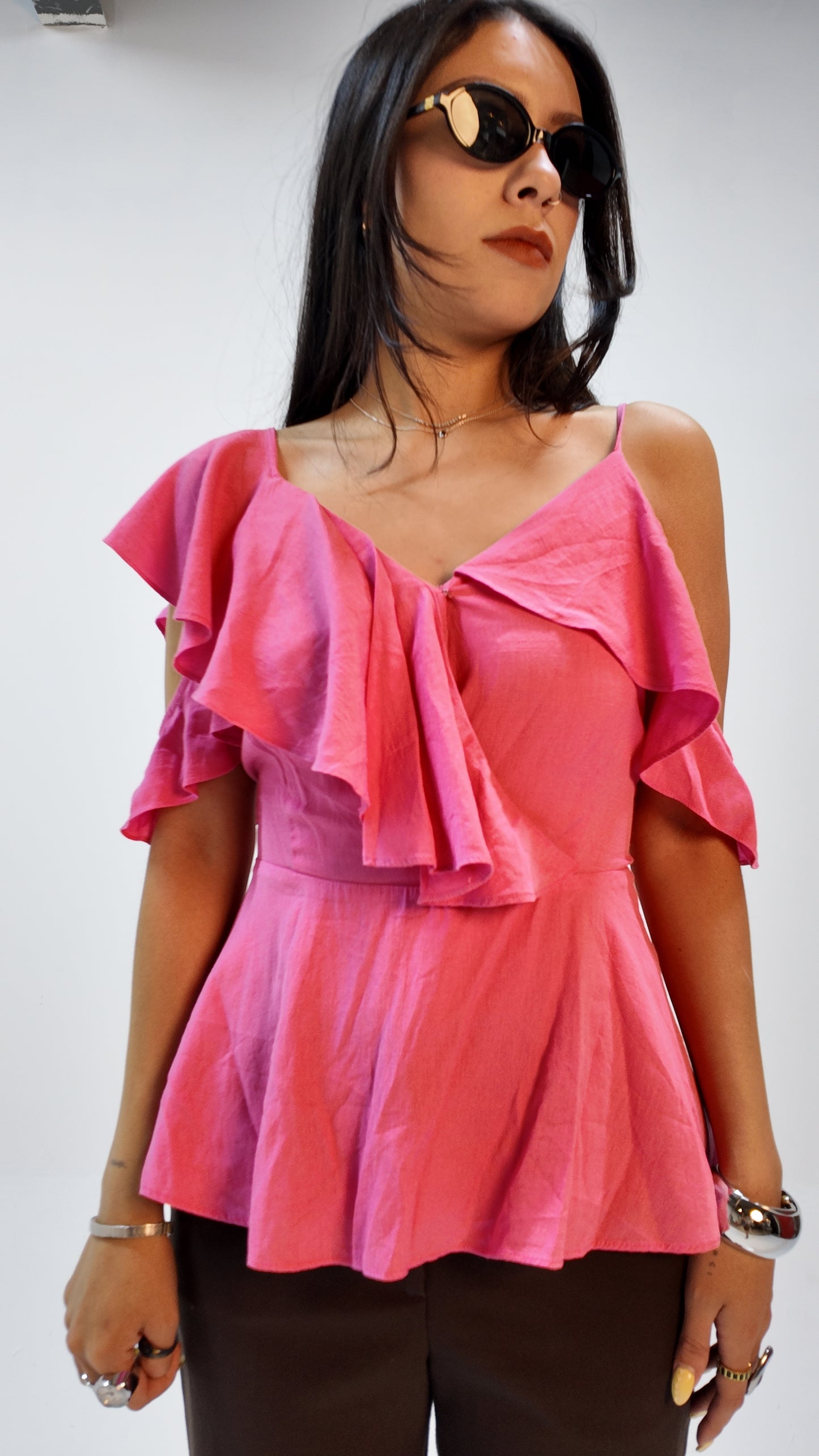 Top rosa