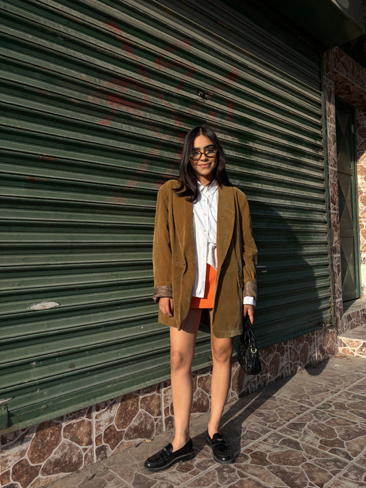 Blazer gamuza