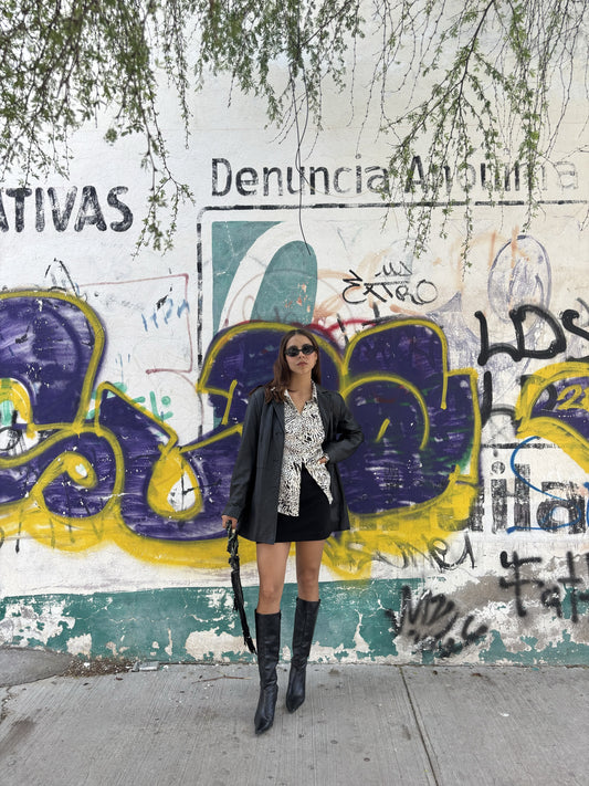 Jacket 100% piel