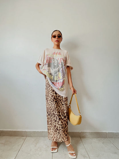 Falda animal print