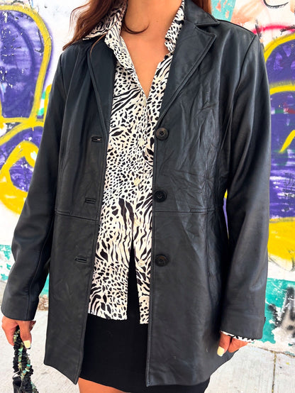 Jacket 100% piel