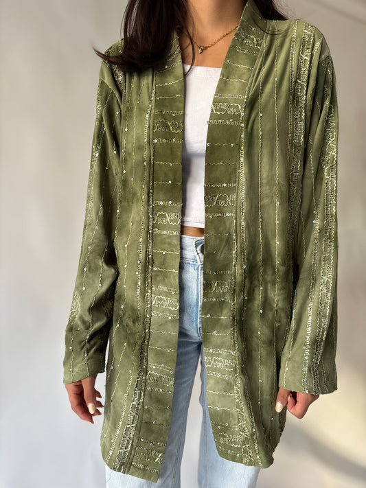 Kimono green