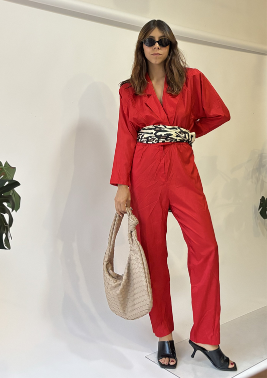 Jumper vintage rojo