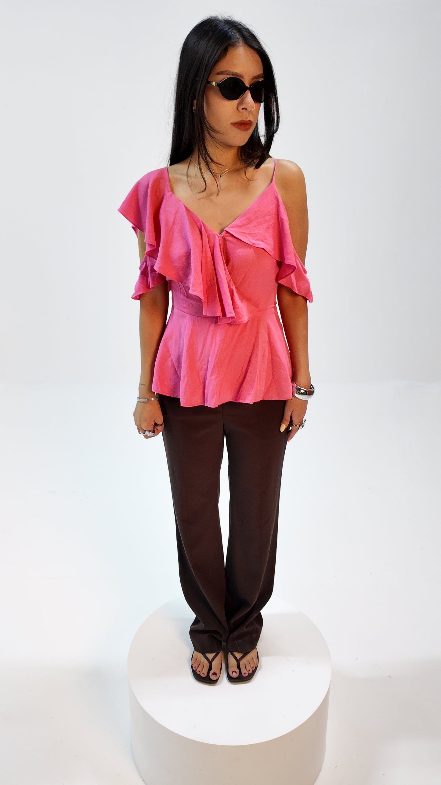 Top rosa