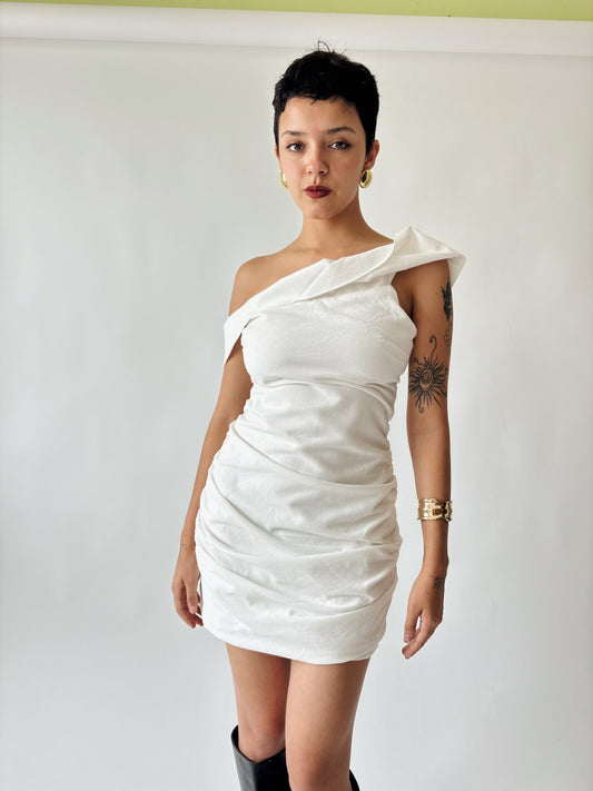 Mini dress white