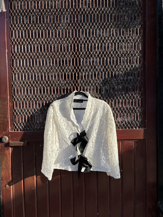 Blazer de encaje