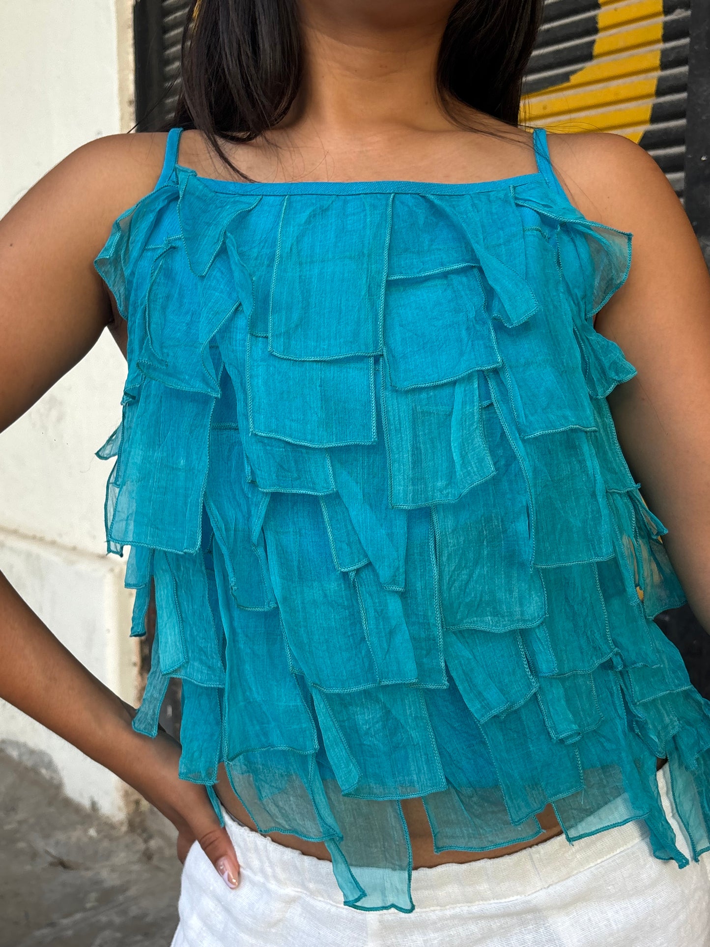 Top Blue vintage