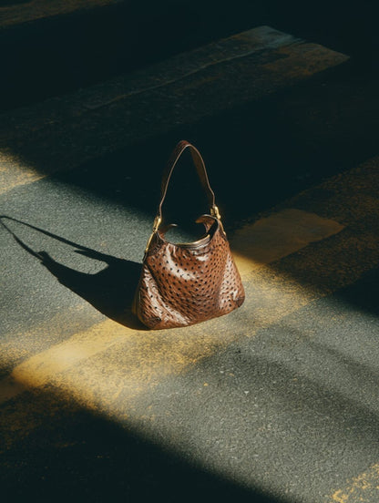 Bolso Jackie Vintage de Avestruz